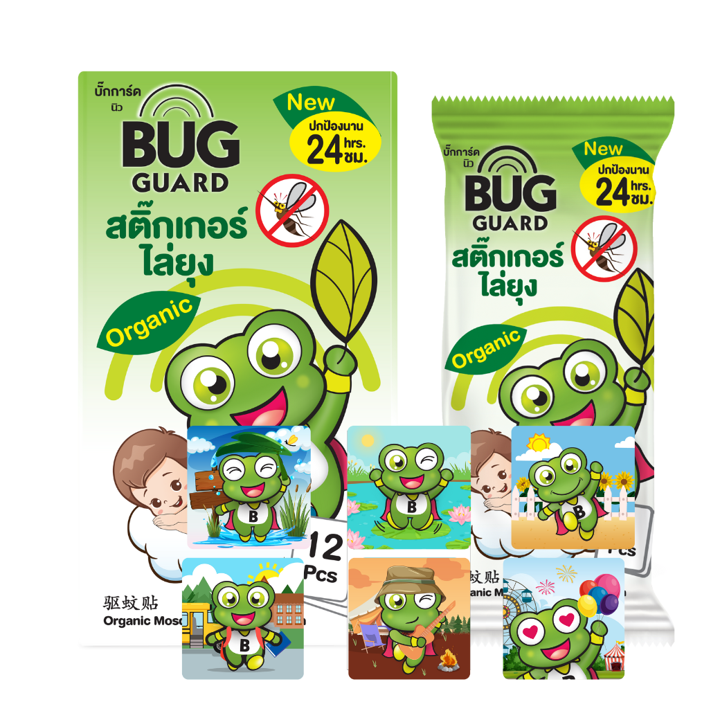 Bug Guard Sticker Bug Guard - Mosquito Repellent Sticker – happynozsa